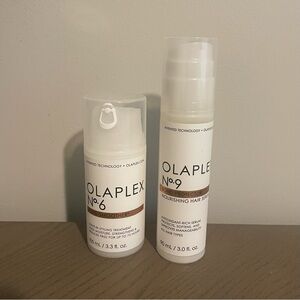 NWT OLAPLEX No.6 Bond Smoother & No.9 Bond Protector Frizz Control Hair Care Duo